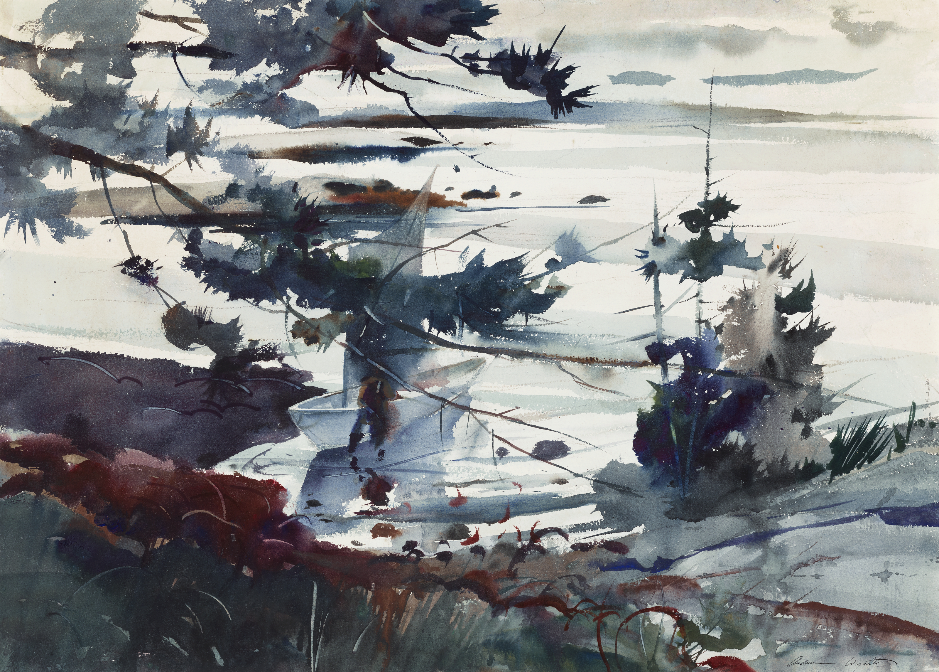 Andrew Wyeth、WITCH DOOR、希少画集画、新品高級額、額装付 81tZjtaA-eL._UF350,350_QL50_.jpg